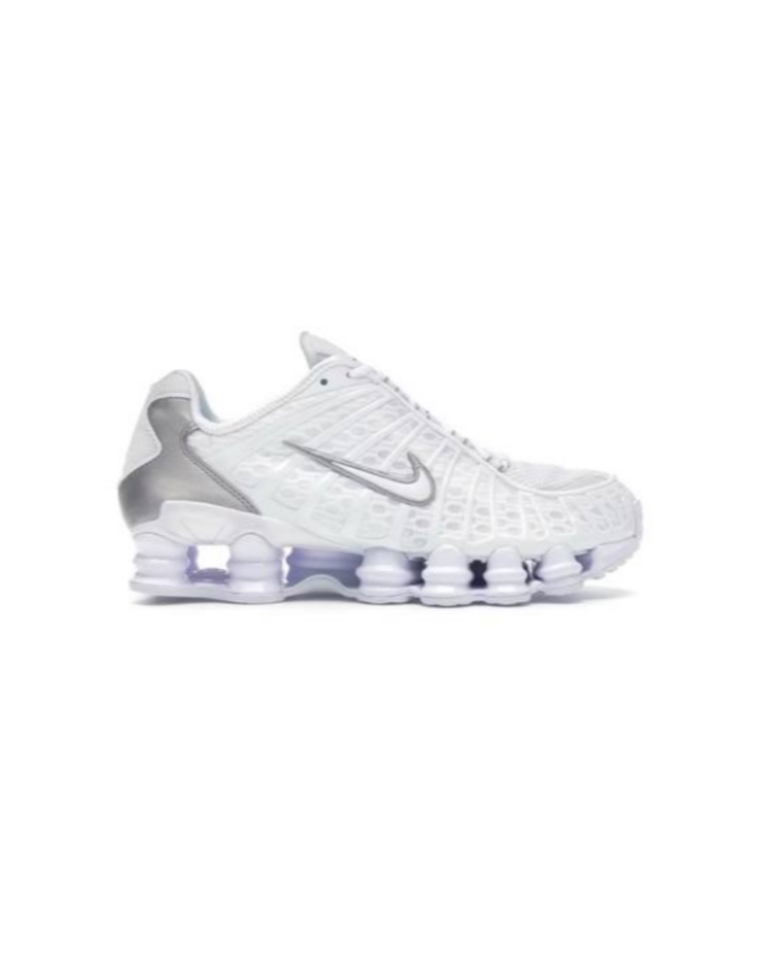 Nike Shox TL White Metallic Silver TALENTED STORE